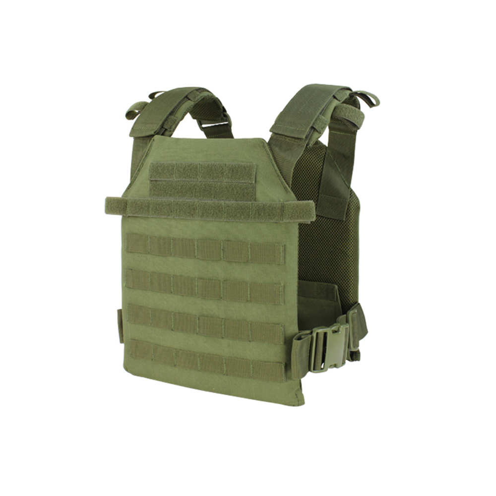 Condor Sentry Plate Carrier - OD Green MOLLE tactical mil spec chest ...